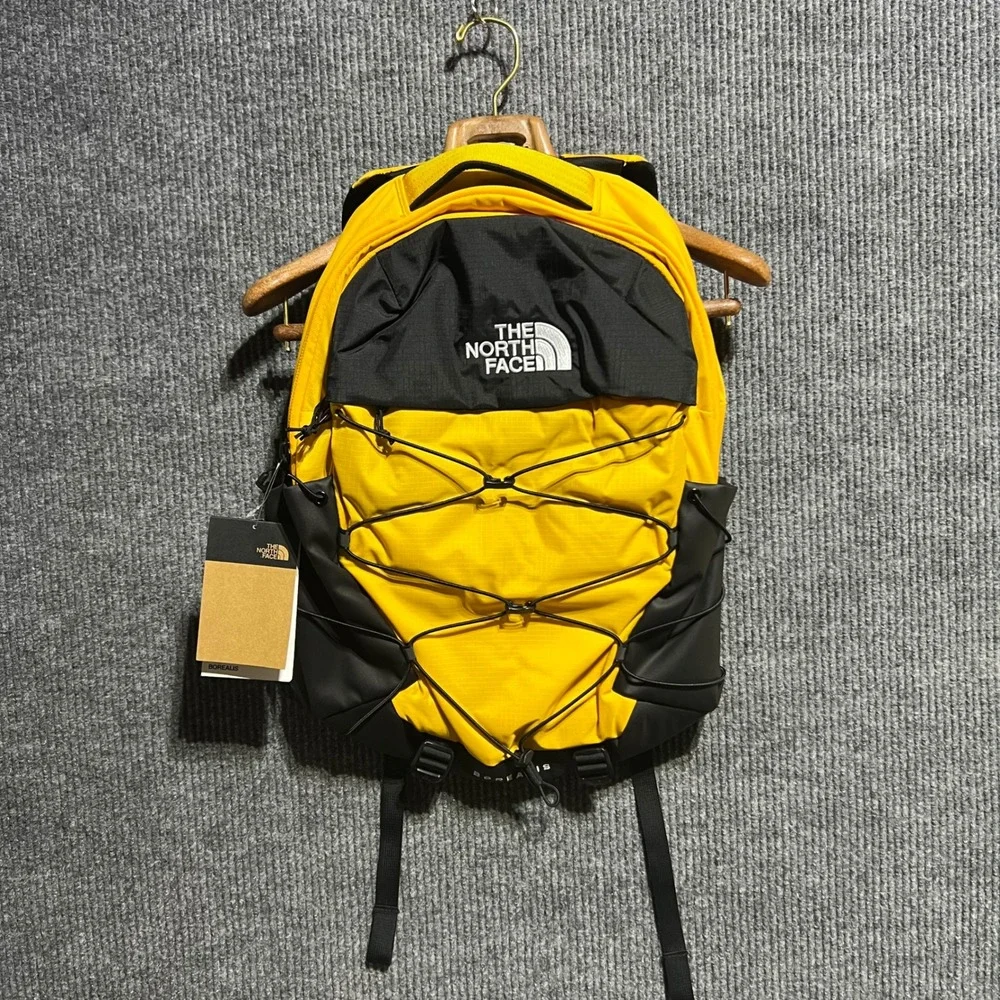 The North Face Borealis Backpack Unisex OS Summit Yellow Black NWT NF0A52SE